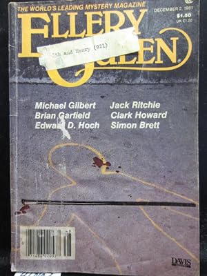 Seller image for ELLERY QUEEN'S MYSTERY - Dec 2, 1981 for sale by The Book Abyss