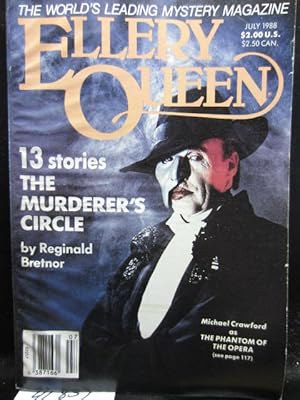 Seller image for ELLERY QUEEN'S MYSTERY - Jul, 1988 for sale by The Book Abyss