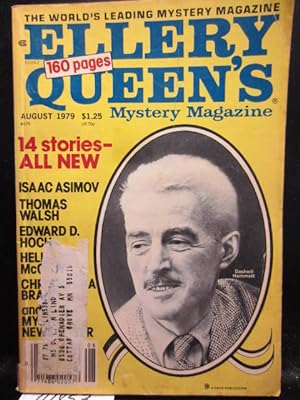 Image du vendeur pour ELLERY QUEEN'S MYSTERY - Aug, 1979 mis en vente par The Book Abyss
