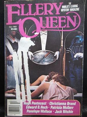 Immagine del venditore per ELLERY QUEEN'S MYSTERY - Oct, 1982 venduto da The Book Abyss