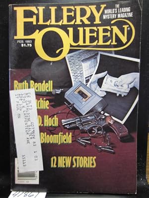 Immagine del venditore per ELLERY QUEEN'S MYSTERY - Feb, 1983 venduto da The Book Abyss
