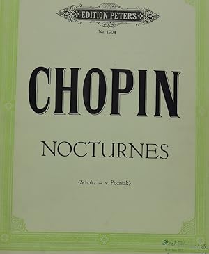 Seller image for Partituras de msica. CHOPIN for sale by Librera Alonso Quijano