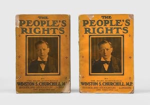 Bild des Verkufers fr The People's Rights. By The Right Hon. Winston Spencer Churchill, M.P., President of the Board of Trade. Selected from his Lancashire and other recent speeches. zum Verkauf von Peter Harrington.  ABA/ ILAB.