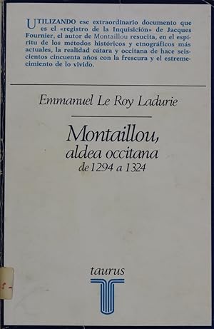 Bild des Verkufers fr Montaillou aldea occitana: de 1294 a 1324 zum Verkauf von Librera Alonso Quijano