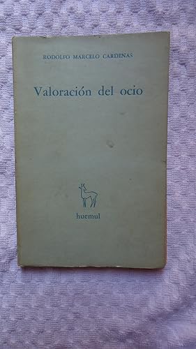 Imagen del vendedor de VALORACIN DEL OCIO a la venta por Ernesto Julin Friedenthal