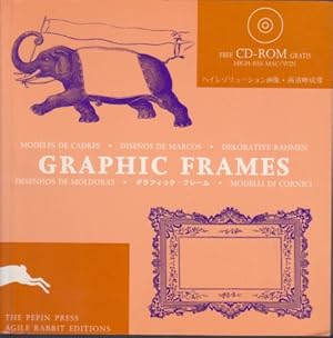 Image du vendeur pour GRAPHIC FRAMES-MODLES DE CADRES-DISEO DE MARCOS-DEKORATIVE RAHMEN-DESENHOS DE MOLDURAS-MODELLI DI CORNICI + CD ROM mis en vente par LIBRERIA TORMOS