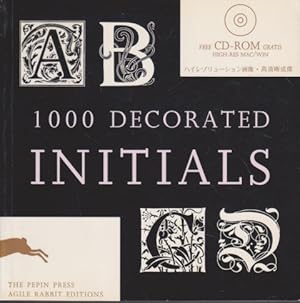 Imagen del vendedor de 1000 DECORATED INITIALS + CD ROM a la venta por LIBRERIA TORMOS