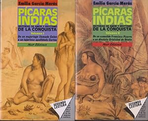 Bild des Verkufers fr PCARAS INDIAS. HISTORIAS DE AMOR Y EROTISMO DE LA CONQUISTA. 2 VOLUMENES. COMPLETO zum Verkauf von LIBRERIA TORMOS