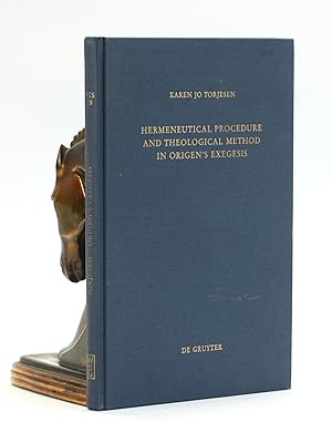 Seller image for Hermeneutical Procedure and Theological Method in Origen's Exegesis (Patristische Texte und Studien, 28) for sale by Arches Bookhouse