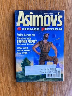Image du vendeur pour Asimov's Science Fiction September 1995 mis en vente par Scene of the Crime, ABAC, IOBA