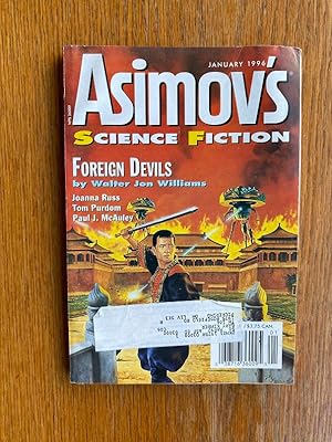 Bild des Verkufers fr Asimov's Science Fiction January 1996 zum Verkauf von Scene of the Crime, ABAC, IOBA