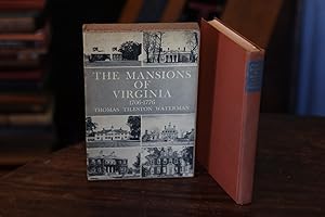 Imagen del vendedor de The Mansions of Virginia, 1706-1776 by T. T. Waterman, 1946 Third Printing a la venta por SweeneySells