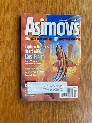 Image du vendeur pour Asimov's Science Fiction February 1996 mis en vente par Scene of the Crime, ABAC, IOBA