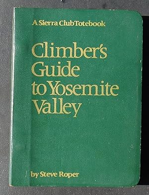 A Climber's Guide To Yosemite Valley -- 1971 SCARCE METAL STUD BINDING EDITION