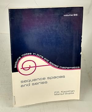Bild des Verkufers fr Sequence Spaces and Series zum Verkauf von Attic Books (ABAC, ILAB)