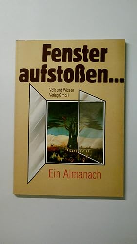 Image du vendeur pour FENSTER AUFSTOSSEN. Ein Almanach mis en vente par Butterfly Books GmbH & Co. KG