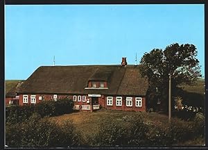 Bild des Verkufers fr Ansichtskarte Hattstedt-Marsch, Gasthaus Schimmelreiter-Krug an der Nordsee zum Verkauf von Bartko-Reher