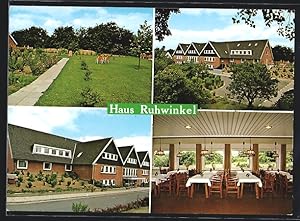 Seller image for Ansichtskarte Flensburg, Altenpension Haus Ruhwinkel, Adelbyheck 28-30, Innenansicht, Eingang for sale by Bartko-Reher