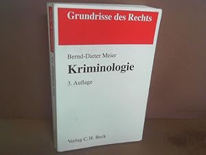 Bild des Verkufers fr Kriminologie. (= Grundrisse des Rechts). zum Verkauf von Antiquariat Deinbacher