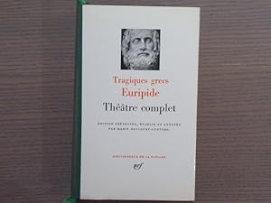 Seller image for TRAGIQUES GRECS. EURIPIDE. for sale by Tir  Part