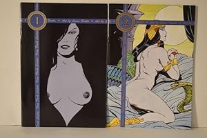 Seller image for The Blue Glamour Book 1 & 2 Very Dark Ladies & Fantasex for sale by Lavendier Books