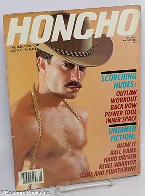 Imagen del vendedor de Honcho: the magazine for the macho male; vol. 6 #5, August 1983 a la venta por Bolerium Books Inc.