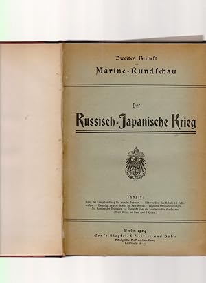 Der Russisch-Japanische Krieg. Zweites Beiheft zur Marine-Rundschau.