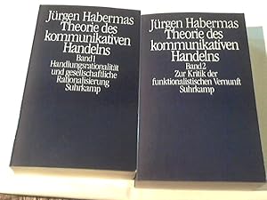 Bild des Verkufers fr Theorie des kommunikativen Handelns. 2 Bde zum Verkauf von Versandhandel Rosemarie Wassmann