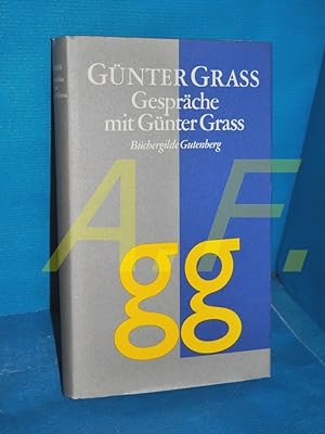 Bild des Verkufers fr Gesprche mit Gnter Grass (Werkausgabe Band 10) zum Verkauf von Antiquarische Fundgrube e.U.
