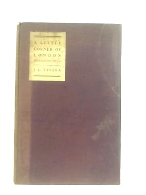 Image du vendeur pour A Little Corner of London (Newington Green), with its history and tradition of a Non-conformist meeting house mis en vente par World of Rare Books