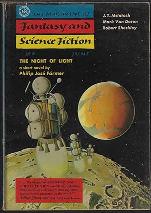 Image du vendeur pour The Magazine of FANTASY AND SCIENCE FICTION (F&SF):June 1957 ("Night of Light") mis en vente par Books from the Crypt