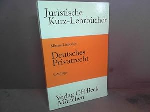Seller image for Deutsches Privatrecht. Ein Studienbuch. (= Kurzlehrbcher fr das Juristische Studium). for sale by Antiquariat Deinbacher