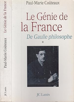 Image du vendeur pour Le gnie de la France. 1, De Gaulle philosophe (trs bel et long envoi autographe) mis en vente par PRISCA