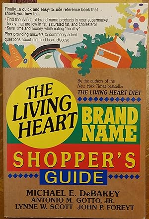 Imagen del vendedor de The Living Heart Brand Name Shopper's Guide a la venta por Faith In Print