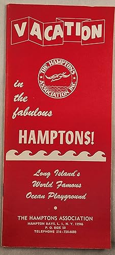 Imagen del vendedor de Vacation in the Fabulous Hamptons! a la venta por WellRead Books A.B.A.A.