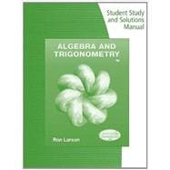 Imagen del vendedor de Student Study and Solutions Manual for Larson's Algebra & Trigonometry, 9th a la venta por eCampus