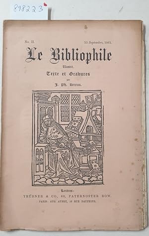 Seller image for Le Bibliophile : No. II : 15 Septembre 1861 : for sale by Versand-Antiquariat Konrad von Agris e.K.