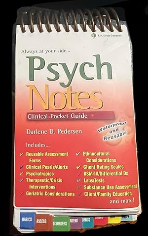 Seller image for Pysch Notes Clinical Pocket Guide for sale by Simple Treasures LLC
