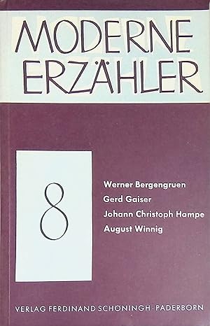 Seller image for Die Gllheimer Kerze; in: Moderne Erzhler, Heft 8 for sale by books4less (Versandantiquariat Petra Gros GmbH & Co. KG)