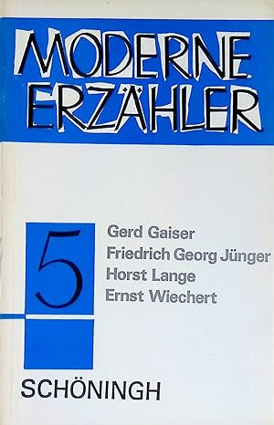 Bild des Verkufers fr Der Hauptmann von Kapernaum; in: Moderne Erzhler, Heft 5 zum Verkauf von books4less (Versandantiquariat Petra Gros GmbH & Co. KG)