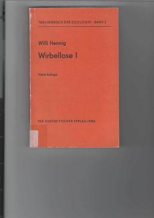 Seller image for Wirbellose I. (ausgenommen Gliedertiere), for sale by Antiquariat Frank Dahms