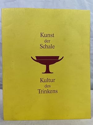 Immagine del venditore per Kunst der Schale. Kultur des Trinkens. Dieses Buch erscheint aus Anla einer Austellung der attischenKleinmeisterschalen des 6. Jahrhunderts v. Chr. in den Staatlichen Antikensammlungen an Knigsplatz in Mnchen. venduto da Antiquariat Bler