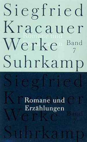 Seller image for Werke in neun Bnden: Band 7: Romane und Erzhlungen for sale by Studibuch