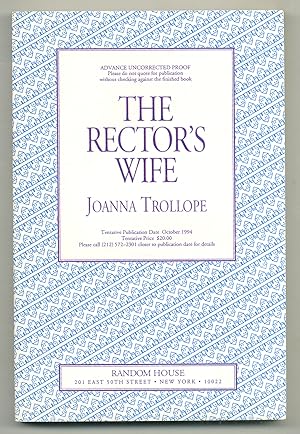 Seller image for The Rector's Wife for sale by Between the Covers-Rare Books, Inc. ABAA
