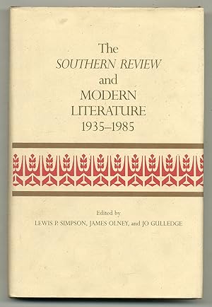 Bild des Verkufers fr The Southern Review and Modern Literature 1935-1985 zum Verkauf von Between the Covers-Rare Books, Inc. ABAA