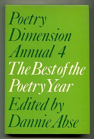 Bild des Verkufers fr Poetry Dimension Annual 4: The Best of the Poetry Year zum Verkauf von Between the Covers-Rare Books, Inc. ABAA
