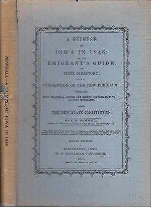 Seller image for A Glimpse of Iowa in 1846 for sale by Jonathan Grobe Books