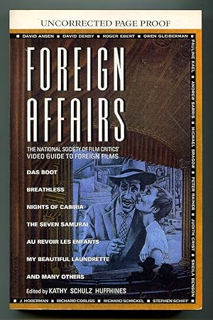 Bild des Verkufers fr Foreign Affairs: The National Society of Film Critics' Video Guide to Foreign Films zum Verkauf von Between the Covers-Rare Books, Inc. ABAA