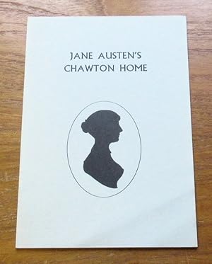 Seller image for A Guide to Jane Austen's Chawton Home. for sale by Salopian Books