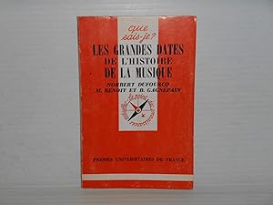 Seller image for Les grandes dates de l'histoire de la musique for sale by La Bouquinerie  Dd